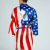 The Mascot | American Flag Bald Eagle Kimono -US Clothing Sales Store 02 18 Tropical USA 7123
