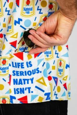 The Nostalgia Natty | Natural Light Retro Hawaiian -US Clothing Sales Store 02 24 21 Swim Derby MatchingSolidUnderwear AnimalUnderwear 0083