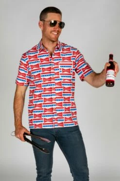 The Old Faithful Budweiser | Short Sleeve Button Down 13 The Old Faithful Budweiser | Short Sleeve Button Down -US Clothing Sales Store 05 20BudweiserStudio SwimLayflats VisorShades 6357 Edit