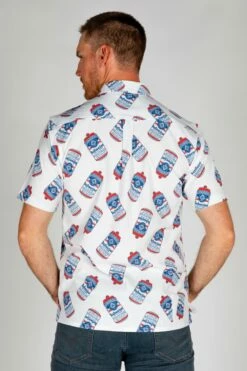 The Diesel | Budweiser Short Sleeve Hawaiian -US Clothing Sales Store 05 20BudweiserStudio SwimLayflats VisorShades 6381