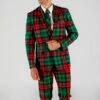 The Lincoln Log Love Daddy | Red And Green Plaid Ugly Christmas Suit -US Clothing Sales Store 08 04 20 XmasFormal 1159 Edit 2