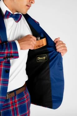 The Foyer Fornicator | Plaid Tuxedo With Stretch -US Clothing Sales Store 08 18 2020 Xmas Leisure Ski Studio 6191