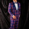 The Foyer Fornicator | Plaid Tuxedo With Stretch -US Clothing Sales Store 08 18 2020 Xmas Leisure Ski Studio 7114 Edit
