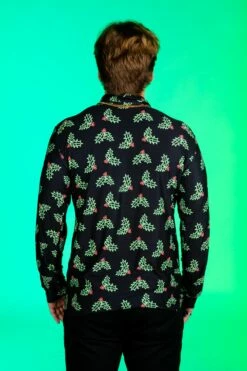 The Mistle Head To Toe | Mistletoe Print Christmas Turtleneck -US Clothing Sales Store 08 26 Christmas LeisureIMG 0345
