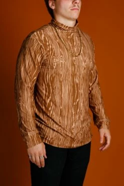 The Wood You Rather | Bark Printed Turtleneck -US Clothing Sales Store 08 26 Christmas LeisureIMG 0762