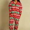 The Red Ryder | Ladies Unisex Knit Print Christmas Onesie -US Clothing Sales Store 08 26 Christmas LeisureIMG 1024 Edit