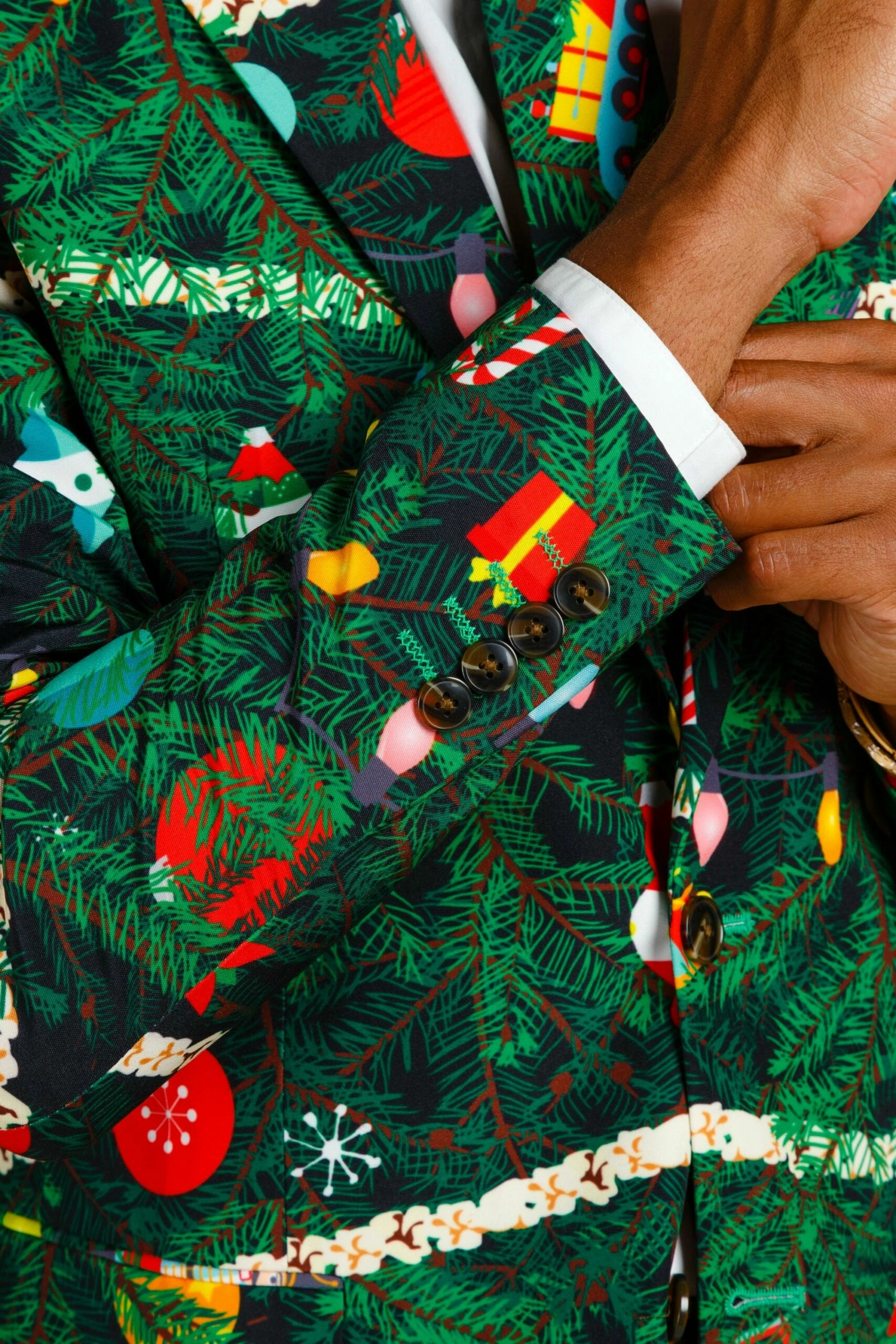 The Christmas Tree Camo | Mens Christmas Tree Print Suit 5 The Christmas Tree Camo | Mens Christmas Tree Print Suit - Image 3