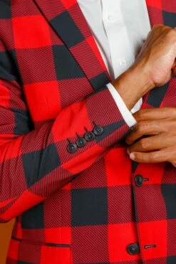 The Red & Black Lumberjack | Buffalo Check Suit 13 The Red & Black Lumberjack | Buffalo Check Suit -US Clothing Sales Store 08 28 Christmas GuysSuits IMG 3853