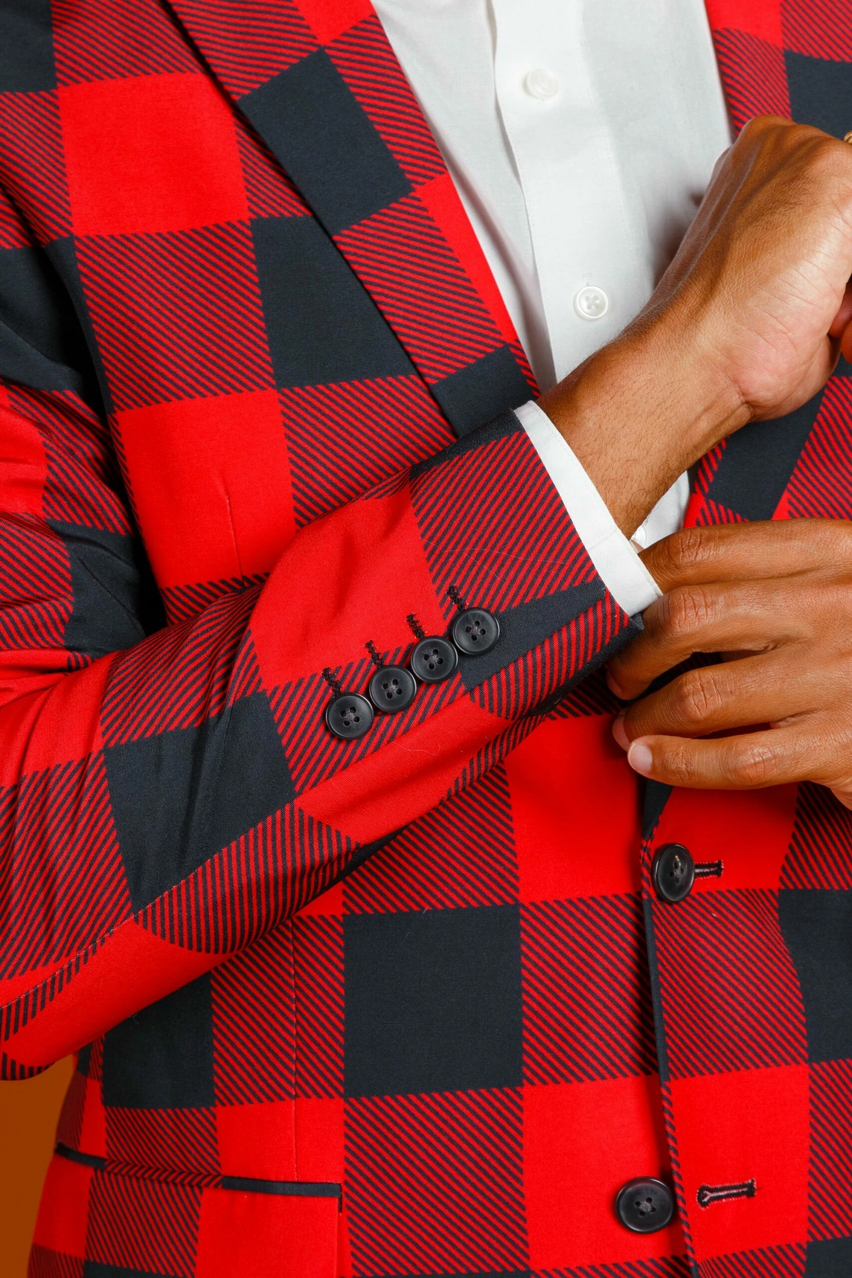 The Red & Black Lumberjack | Buffalo Check Suit 6 The Red & Black Lumberjack | Buffalo Check Suit - Image 4