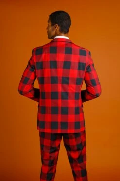 The Red & Black Lumberjack | Buffalo Check Suit 14 The Red & Black Lumberjack | Buffalo Check Suit -US Clothing Sales Store 08 28 Christmas GuysSuits IMG 3856