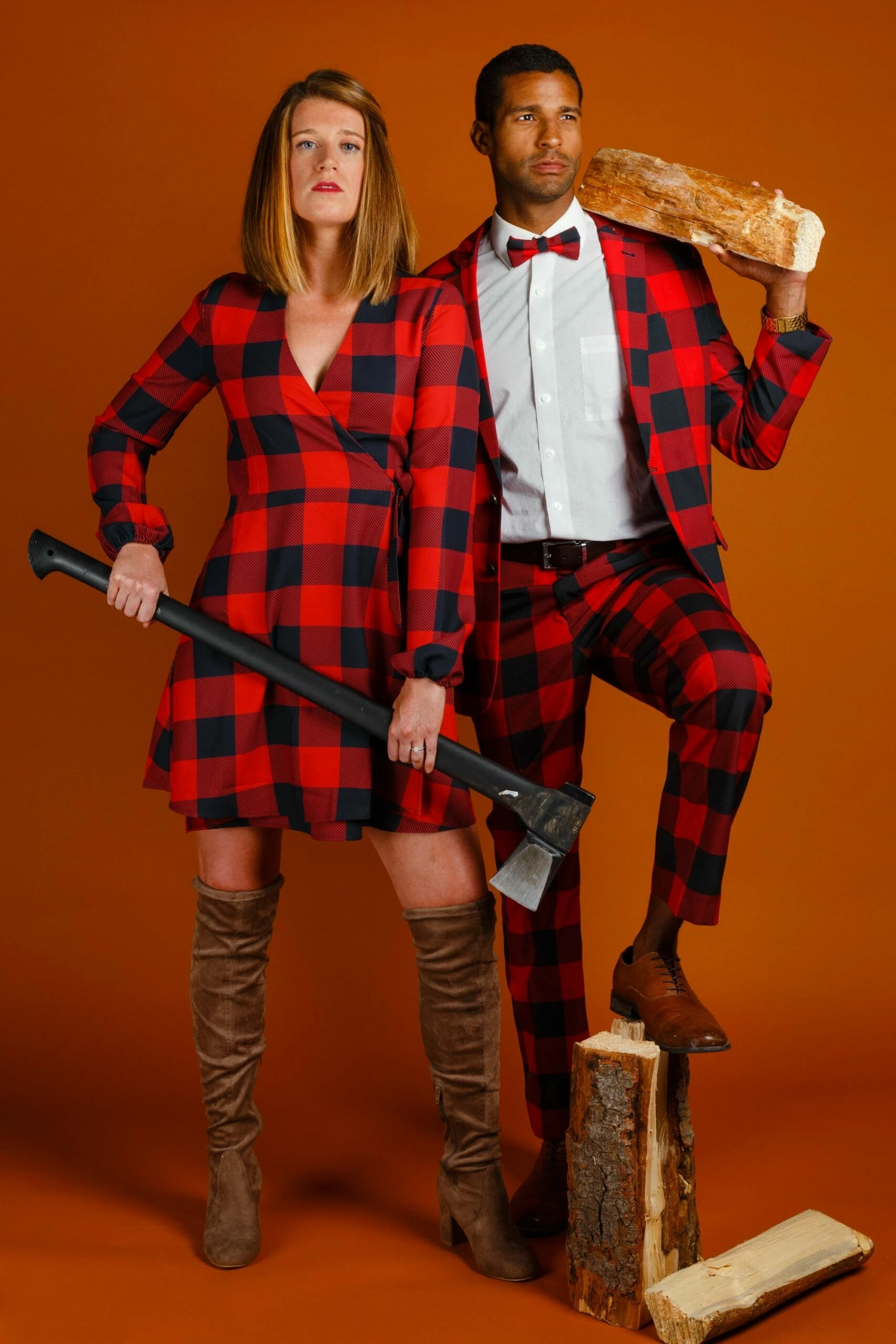The Red & Black Lumberjack | Buffalo Check Suit 4 The Red & Black Lumberjack | Buffalo Check Suit - Image 2