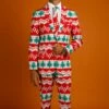 The Red Ryder | Knit Print Christmas Suit -US Clothing Sales Store 08 28 Christmas GuysSuits IMG 3904 Edit