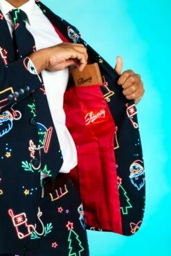 The Naughty Neon Noel | Neon Lights Christmas Suit -US Clothing Sales Store 08 28 Christmas GuysSuits IMG 4419