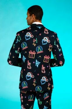 The Naughty Neon Noel | Neon Lights Christmas Suit -US Clothing Sales Store 08 28 Christmas GuysSuits IMG 4420