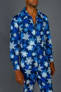 The Young Frosty | Snowflake Christmas Flight Suit -US Clothing Sales Store 08 29 Christmas GuysSuits IMG 4444