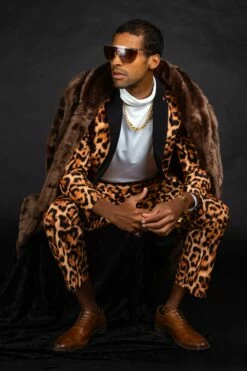 The Fastest Finishers | Leopard Print Suit