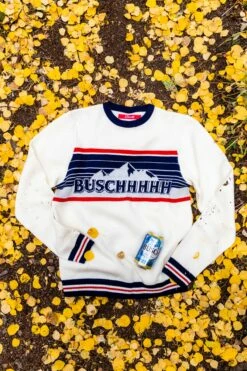 The Original Buschhhhh | Ugly Christmas Sweater -US Clothing Sales Store 10 02 20 BeerBranded 3237