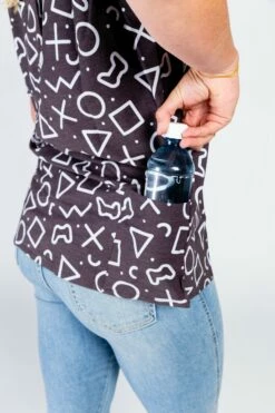 The Loading Screen | Black And White Button-Up Shirt Inspired By Playstation 16 The Loading Screen | Black And White Button-Up Shirt Inspired By Playstation -US Clothing Sales Store 10 30 Playstation 1868