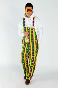 Beignets For Breakfast | Mardi Gras Overalls 21 Beignets For Breakfast | Mardi Gras Overalls -US Clothing Sales Store 12 11 MardiGras Tropical 80