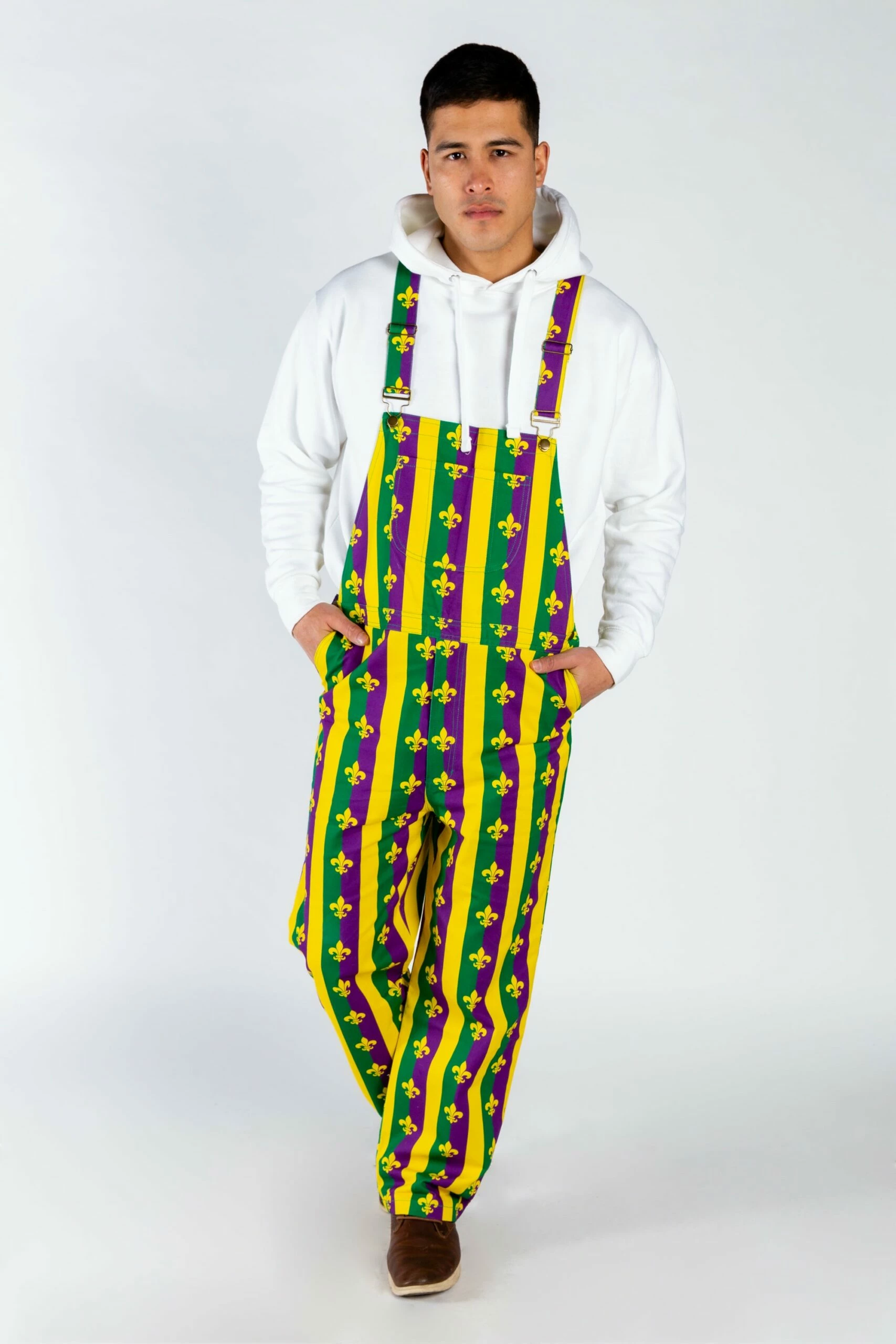 Beignets For Breakfast | Mardi Gras Overalls 9 Beignets For Breakfast | Mardi Gras Overalls - Image 7