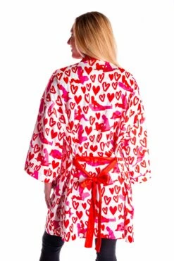 The Hot-Blooded Handbook | Ladies Valentine's Day Unisex Party Kimono 10 The Hot-Blooded Handbook | Ladies Valentine's Day Unisex Party Kimono -US Clothing Sales Store 16A9714