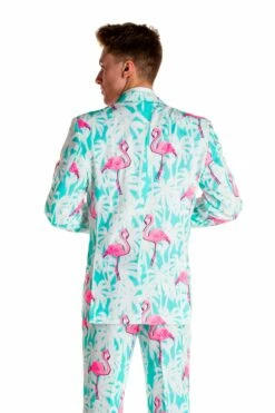El Flamenco | Tropical Flamingo Print Suit -US Clothing Sales Store 2019 02 07 S SpringSuits MR 3548