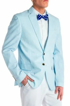 The Baby Azul | Blue USA Seersucker Suit -US Clothing Sales Store 2019 02 07 S SpringSuits MR 4227