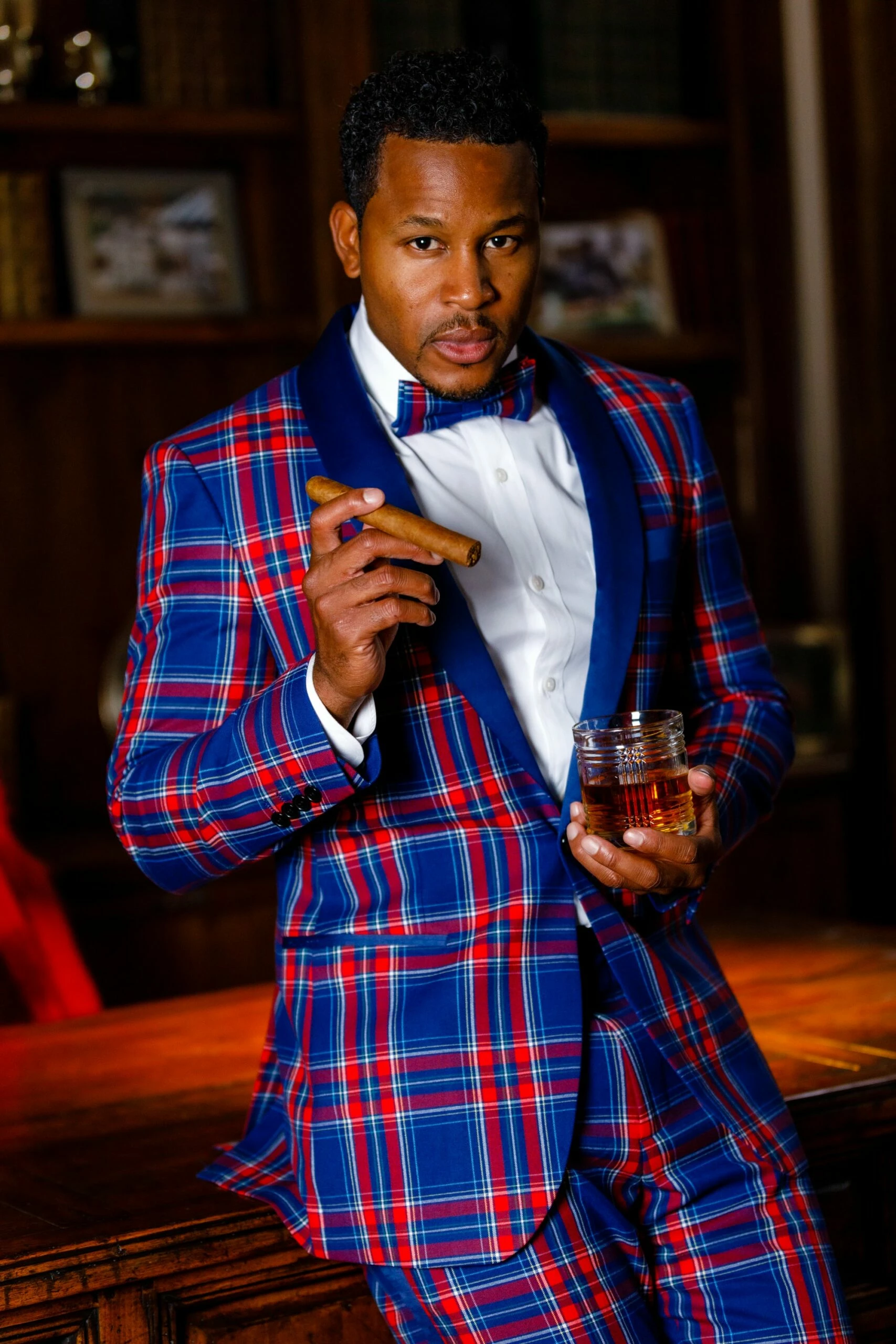 The Foyer Fornicator | Plaid Tuxedo Pants 4 The Foyer Fornicator | Plaid Tuxedo Pants - Image 2