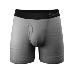 The 50 Shades Of Gonads | Grey Ball Hammock® Pouch Underwear With Fly