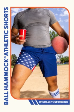The Double Duty | American Flag Ball Hammock® 5 Inch Athletic Shorts 9 The Double Duty | American Flag Ball Hammock® 5 Inch Athletic Shorts -US Clothing Sales Store 5 DoubleDuty4