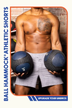 The Junk Trunks | Grey Ball Hammock® 5 Inch Athletic Shorts -US Clothing Sales Store 5 JunkTrunks4
