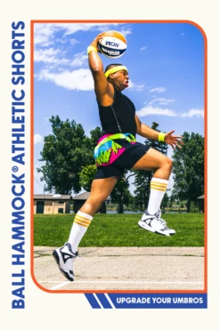 The Cherry Slushy | Neon Retro Ball Hammock® 7 Inch Athletic Shorts -US Clothing Sales Store 7 CherrySlushy4