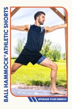 The Anti-Bounce | Black Ball Hammock® 9 Inch Athletic Shorts -US Clothing Sales Store 9 AntiBounce4