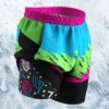 The Cherry Slushy | Neon Retro Ball Hammock® 9 Inch Athletic Shorts -US Clothing Sales Store 9 CherrySlushy3