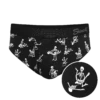 The Bare Back Bones | Glow In The Dark Skeletons Ball Hammock® Pouch Underwear Briefs -US Clothing Sales Store BareBackBones