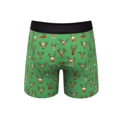 The Blitzened | Reindeer Beer Ball Hammock® Pouch Underwear -US Clothing Sales Store BlitzenedBoxerNoFly5