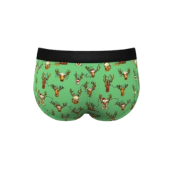 The Blitzened | Christmas Striped Ball Hammock® Pouch Underwear Briefs -US Clothing Sales Store BlitzenedChristmasStripedBallHammockBrief5