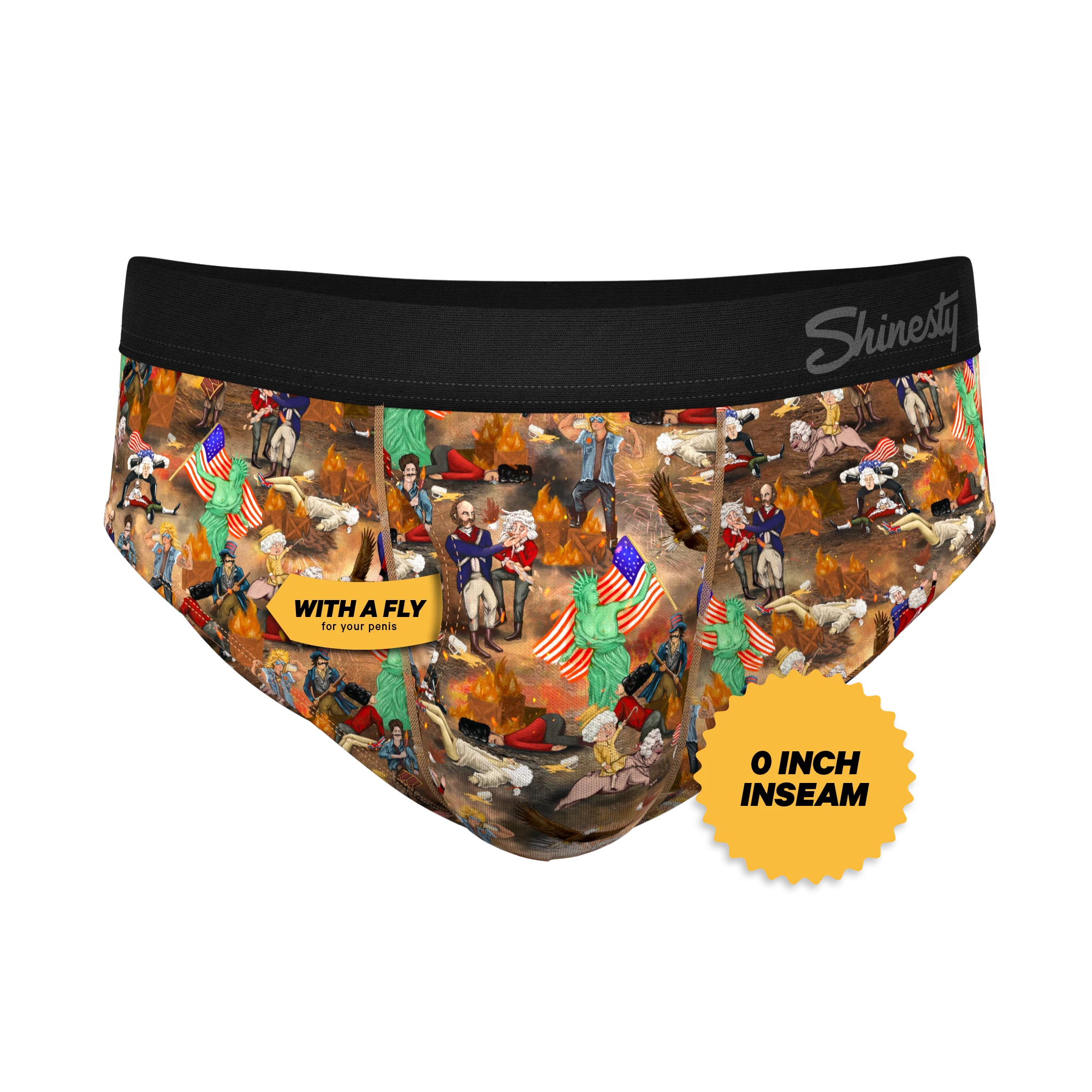 The Boston Tea Bag Party | Patriotic Ball Hammock® Pouch Underwear Briefs 4 The Boston Tea Bag Party | Patriotic Ball Hammock® Pouch Underwear Briefs - Image 3