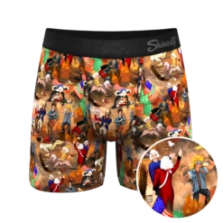 The Boston Tea Bag Party | Patriotic Ball Hammock® Pouch Underwear