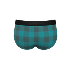 The Plaid And Simple | Green Buffalo Check Ball Hammock® Pouch Underwear Briefs 11 The Plaid And Simple | Green Buffalo Check Ball Hammock® Pouch Underwear Briefs -US Clothing Sales Store BriefBallHammockBrief5