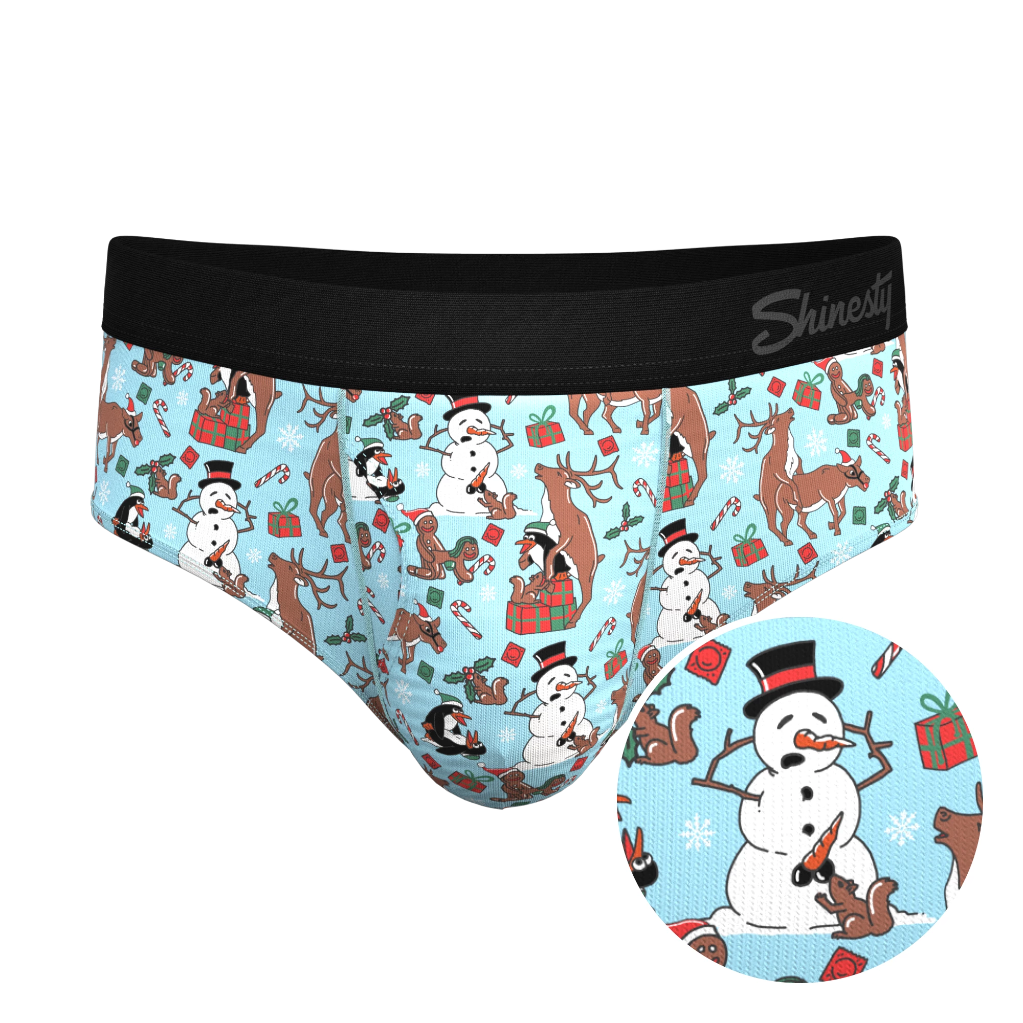 The Christmas Key Party | Christmas Characters Ball Hammock® Pouch Underwear Briefs 2 The Christmas Key Party | Christmas Characters Ball Hammock® Pouch Underwear Briefs