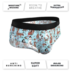 The Christmas Key Party | Christmas Characters Ball Hammock® Pouch Underwear Briefs 9 The Christmas Key Party | Christmas Characters Ball Hammock® Pouch Underwear Briefs -US Clothing Sales Store ChristmasKeyPartyChristmasCharactersBriefs4