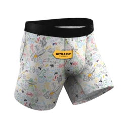 The Daily Detention | Doodle Ball Hammock® Pouch Underwear With Fly -US Clothing Sales Store DailyDetention3 987db543 0162 4cd6 b687 52c924e58fef