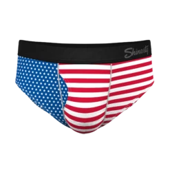 The Ellis Island | USA Flag Ball Hammock® Pouch Underwear Briefs