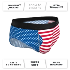 The Ellis Island | USA Flag Ball Hammock® Pouch Underwear Briefs -US Clothing Sales Store EllisIsland4
