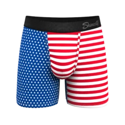 The Ellis Island | USA Flag Ball Hammock® Pouch Underwear
