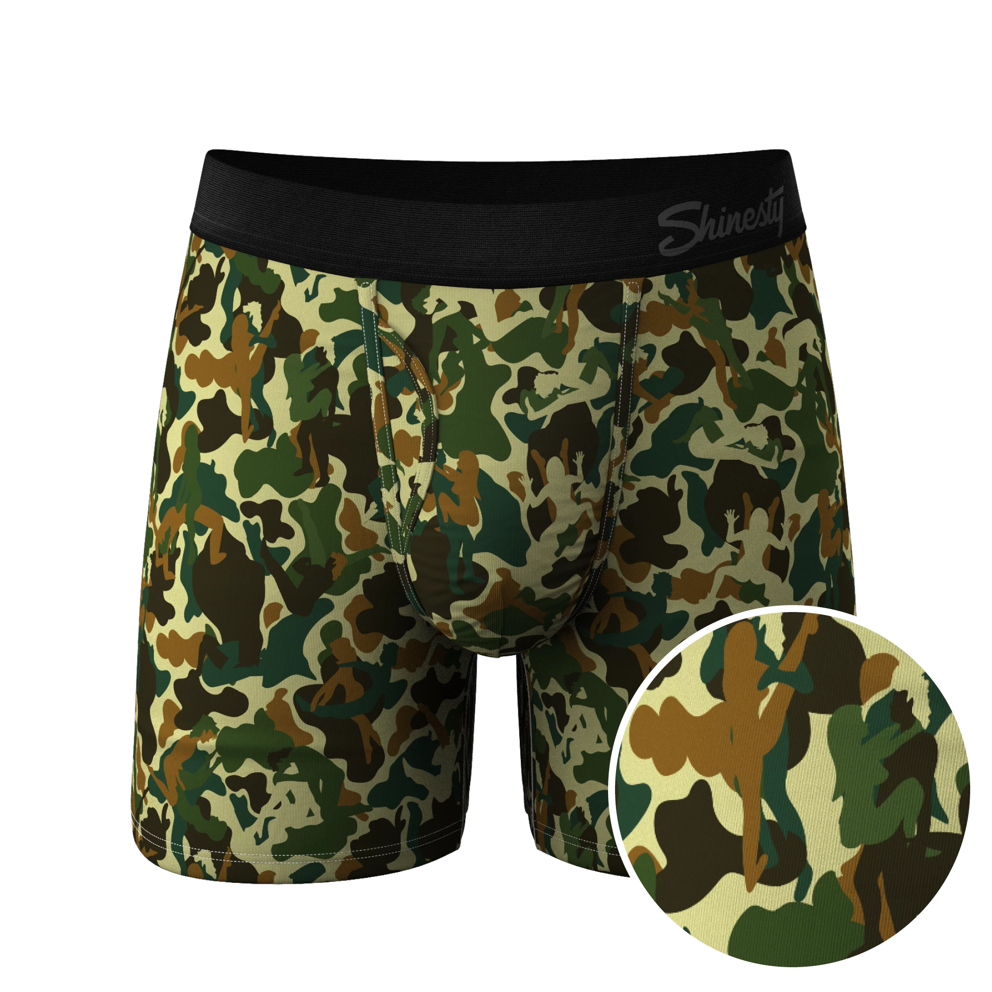 The Forni Camo | Camouflage Ball Hammock® Boxer Briefs With Fly 3 The Forni Camo | Camouflage Ball Hammock® Boxer Briefs With Fly