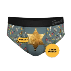 The Giddy Up | Sheriff Badge Ball Hammock® Pouch Underwear Briefs -US Clothing Sales Store GiddyUp3