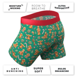 The Ginger Rail | Gingerbread Ball Hammock® Pouch Underwear -US Clothing Sales Store GingerRailGingerbreadBoxerStndrd4