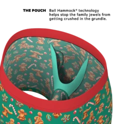The Ginger Rail | Gingerbread Ball Hammock® Pouch Underwear With Fly -US Clothing Sales Store GingerRailGingerbreadBoxerWithFly2